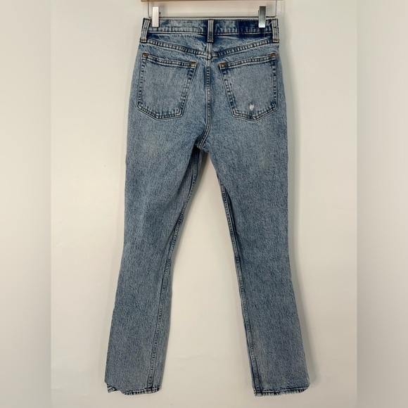 A&F 27/4r 90’s Skinny High Rise Jeans in Acid Wash Abercrombie & Fitch - Picture 5 of 9